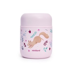 TERMO SOLIDO 280ML SQUIRREL ROSA