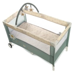 CUNA VIAJE TWO LEVELS+TOYS BOTANIC