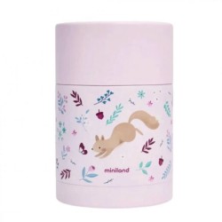 TERMO SOLIDO 600ML SQUIRREL ROSA
