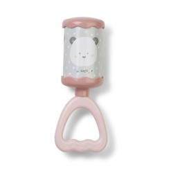 SONAJERO CAMPANITAS MUSICAL ROSA