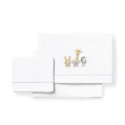 TRÍP. COCHE ACUARELA BCO/GRIS