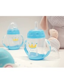 TAZA ENTRENAMIENTO KIOKIDS 270ML AZUL