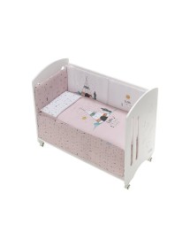 SET CUNA 3 PZS DAKOTA ROSA
